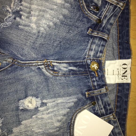 ONE TEASPOON FREEBIRD JEANS NWT Size 26 RARE! - Picture 6 of 10
